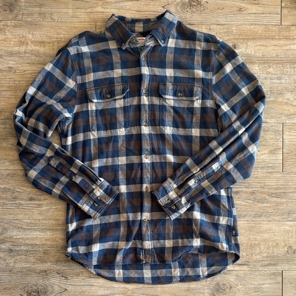 Men's Fjallraven Flannel Shirt - XL Slim Fit